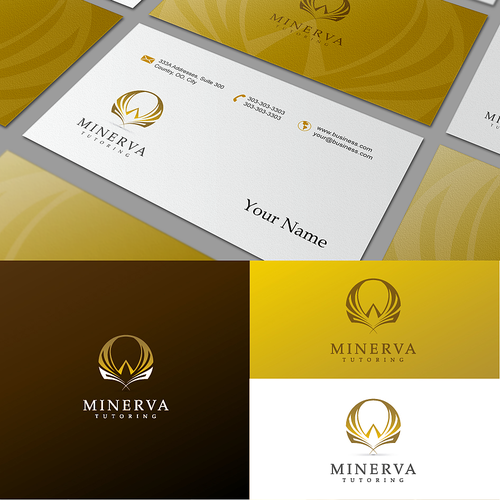 Education logo with the title 'Create the next LOGO for Minerva Tutoring'
