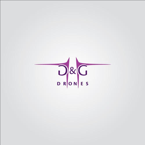 Drone photography logo with the title 'D&G Drones logo'
