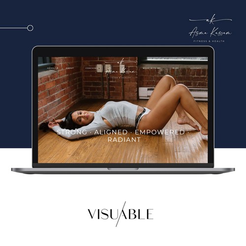 Wellness center design with the title 'Health Coach '