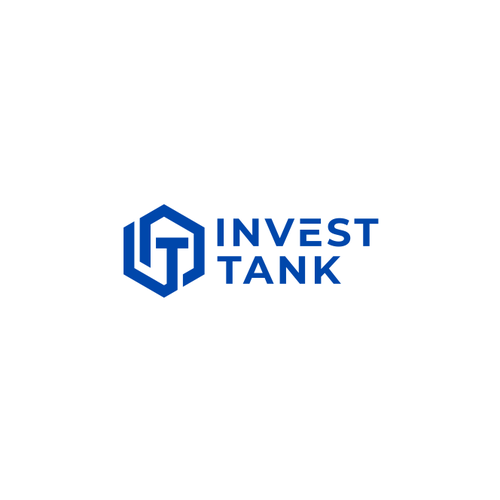 Hexagon logo with the title 'Invest Tank Logo'