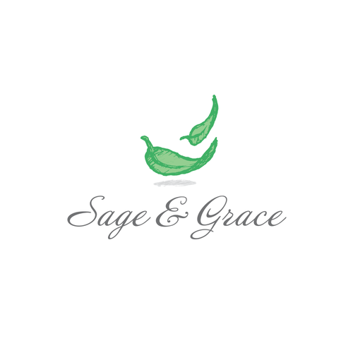 Gentle logo with the title 'logo for funeral planning website'