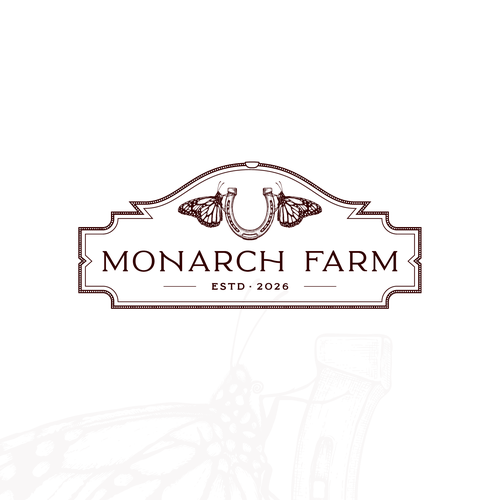 Sheriff logo with the title 'Monarch Farm'
