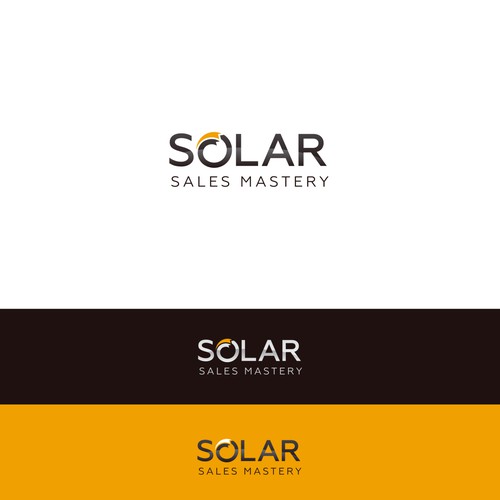 Solar logo with the title 'Logo for solar company'