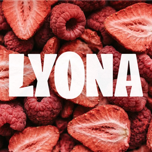 Modern design with the title 'Lyona | Logo and Wordmark'