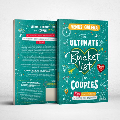 Couples design with the title 'Book cover design'
