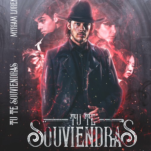 Paranormal book cover with the title 'Tu te Souviendras'