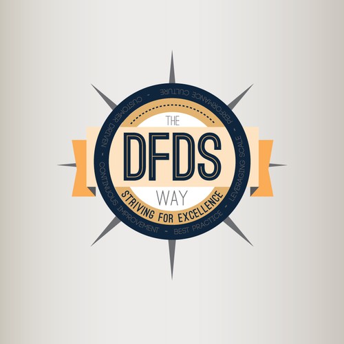 Naval logo with the title 'Leading European Company needs conference LOGO'