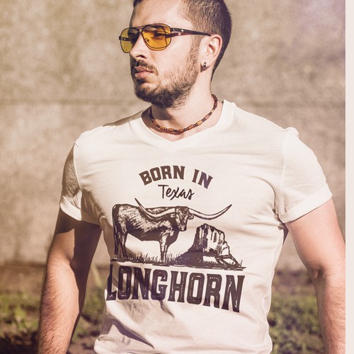 Texas t-shirt with the title 'longhorn t-shirt'