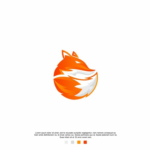 Fox brand with the title 'fox logo design'