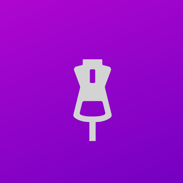Carvana logo with the title 'Social Fashion App Logo'