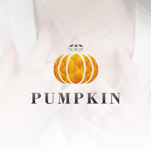 Pumpkin design with the title 'Logo designs for Pumkin'
