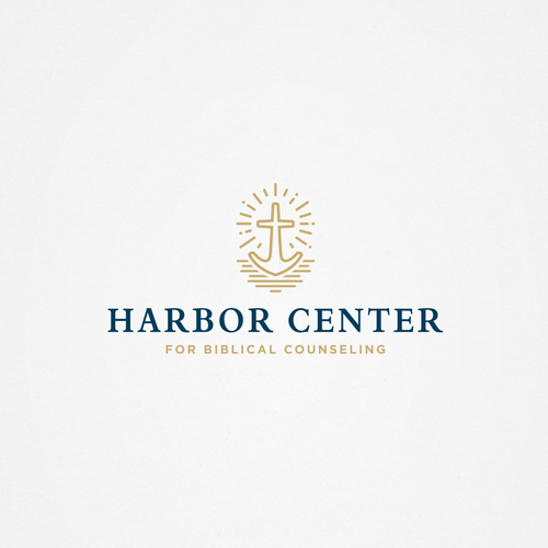 Anchor design with the title 'Logo for Counseling center'