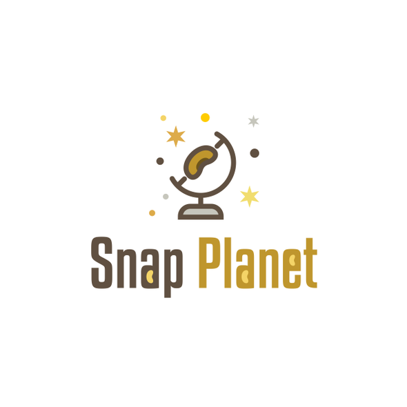 Bean logo with the title 'Playful Logo for Refrigerated Sustainable Bean Dips'