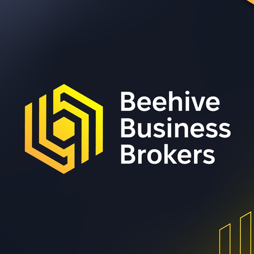 Beehive design with the title 'Proposed Design for Beehive Business Brokers'