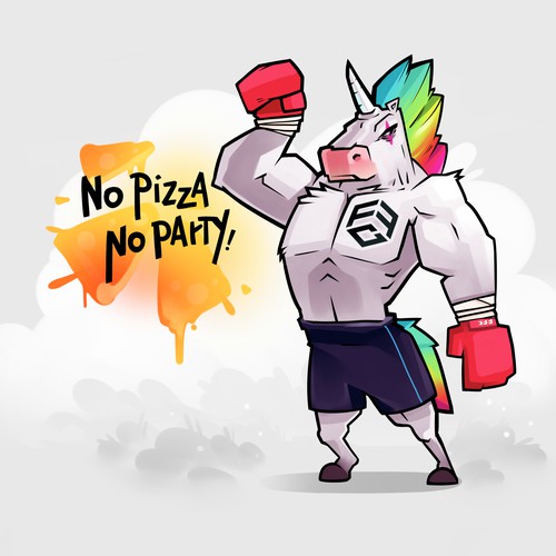 Unicorn artwork with the title 'Unicorn FFC '