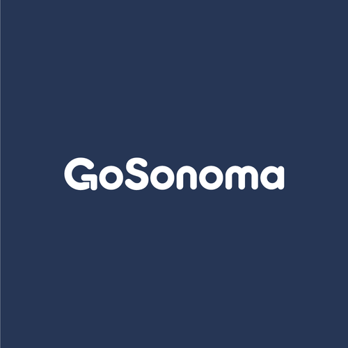 Go logo with the title 'Logo Design for GoSonoma'