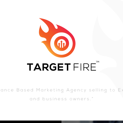 Marketing brand with the title 'TargetFire'