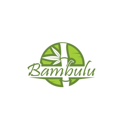 Bamboo logo with the title 'Logo for bambulu'