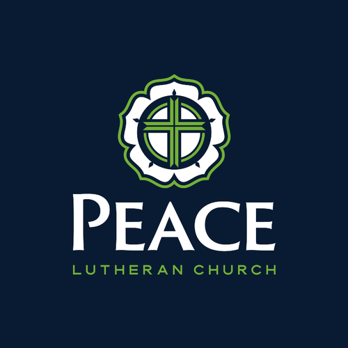 Rose brand with the title 'Peace Lutheran Church'