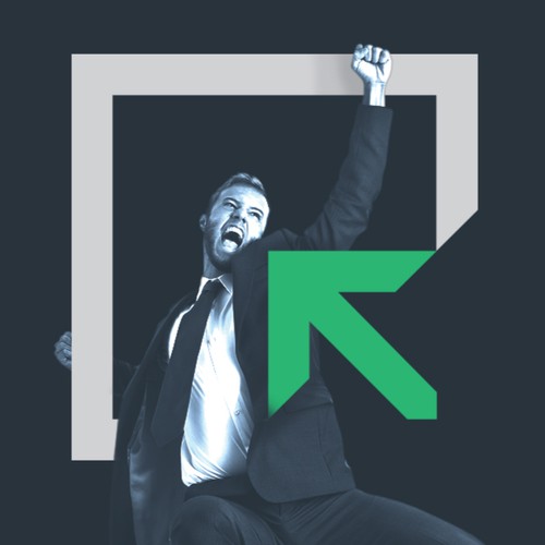 Marketing design with the title 'Digital marketing logo'