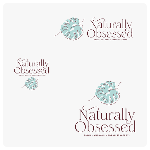 Earthy design with the title 'Naturally Obsessed'