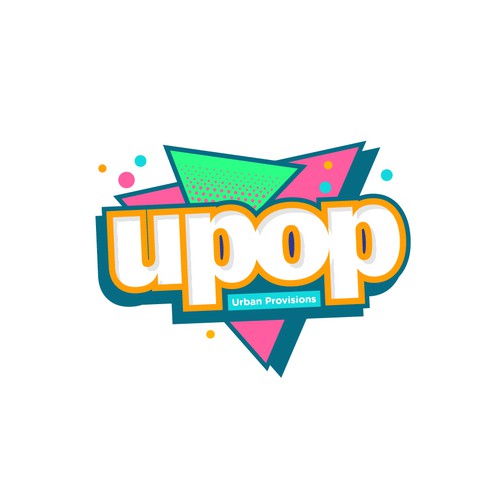 Colorful design with the title 'UPOP'