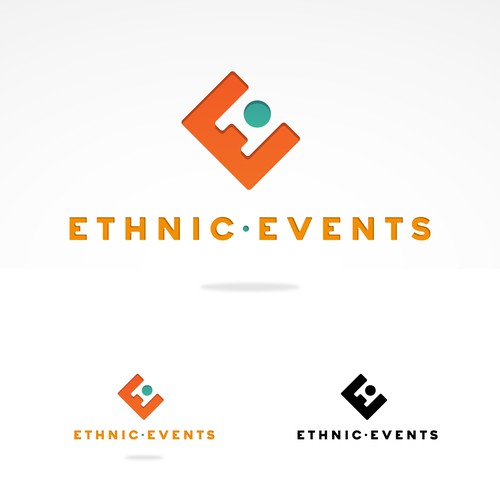 Ethnic brand with the title 'Concept d logo simple pour une application '