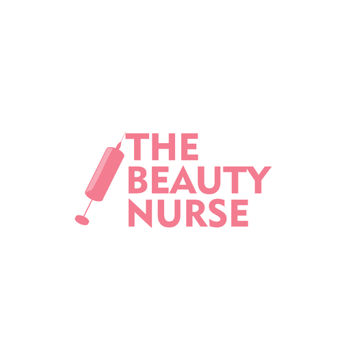 Nurse logo with the title 'The Beauty Nurse Logo'