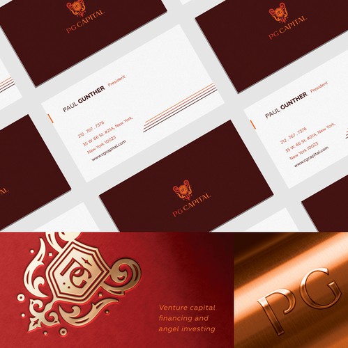 Antique design with the title 'PG Capital'