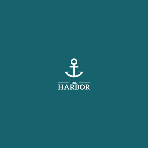 Anchor logo with the title 'The Harbor - Winning Design'