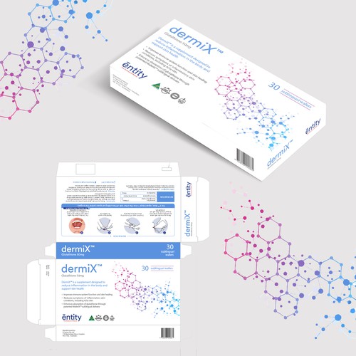 Box label with the title 'DermiX Medical Box'