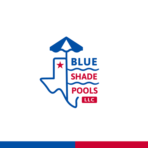 Texas brand with the title 'Pool cleaning agency'