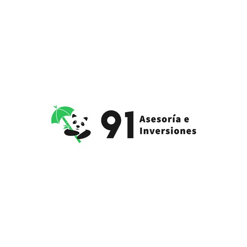 Umbrella logo with the title '91 Panda'