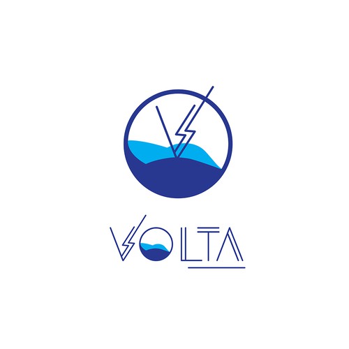 Boat brand with the title 'Concepto de logotipo'