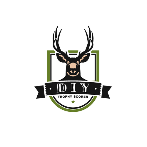 New logo with the title 'DIY Trophy Scorer - Hunters'