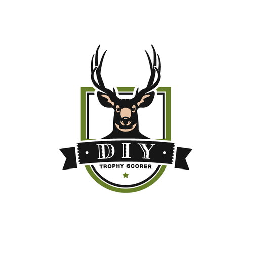 New design with the title 'DIY Trophy Scorer - Hunters'