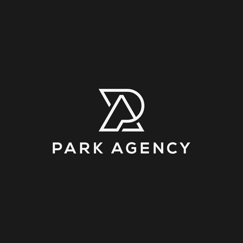 Digital agency logo with the title 'PARK AGENCY, LA.'
