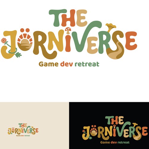 Swedish logo with the title 'Winning Logo for Jörniverse'