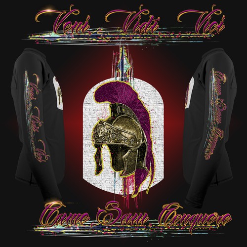 Trojan design with the title 'Gladiator Helmet 2nd Submission'