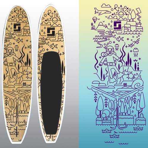 Pencil artwork with the title 'illustration for Sandbox Lingo'