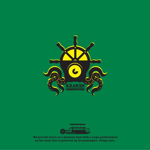 Pencil brand with the title 'Kraken logo'