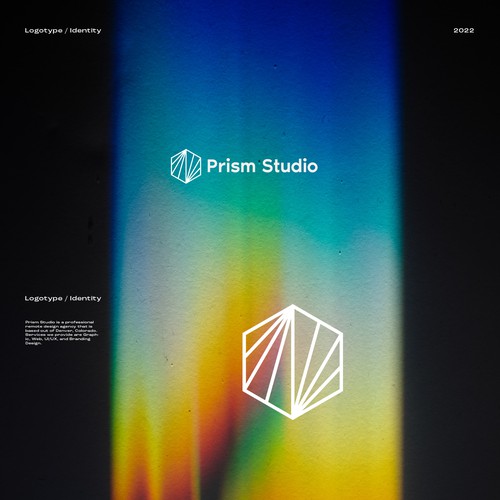 Agency logo with the title 'Design agency logo'