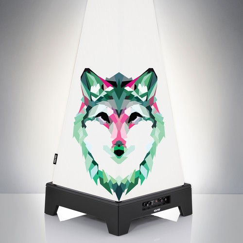 Vector illustration with the title 'Art design for XOUNTS.'