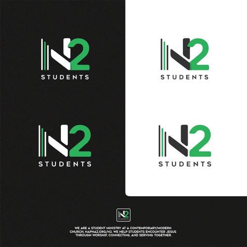Arts logo with the title 'N2 logo design'