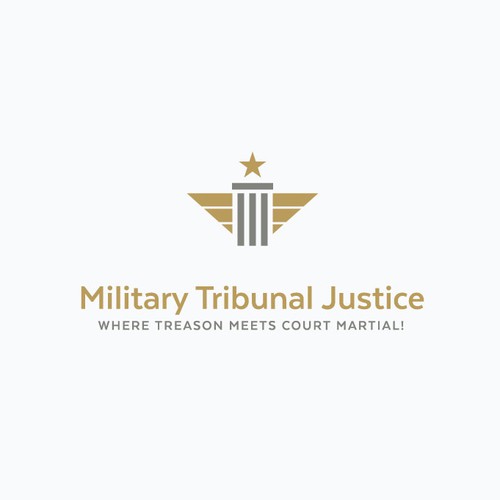 Pillar design with the title 'Justice Medal'