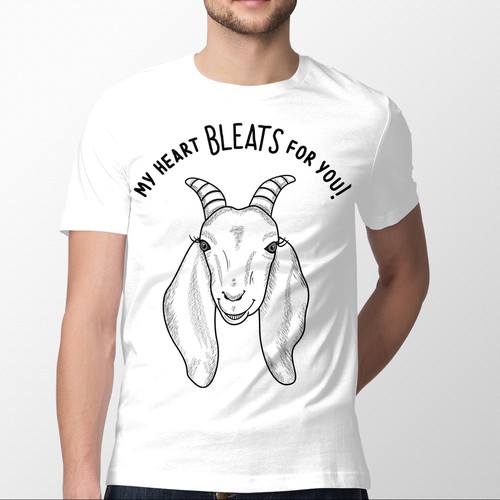Witty design with the title 'Cool T-shirt Graphic for Farm Animal Rescue'