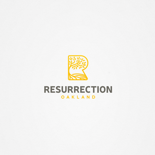 Holy logo with the title 'Logo for Resurrection Oakland'