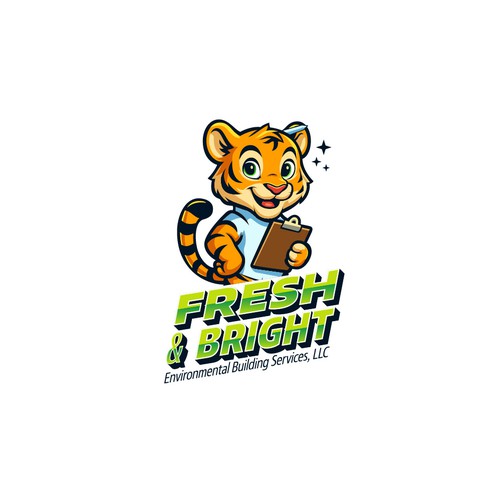 Maintenance logo with the title 'Fresh & Bright'