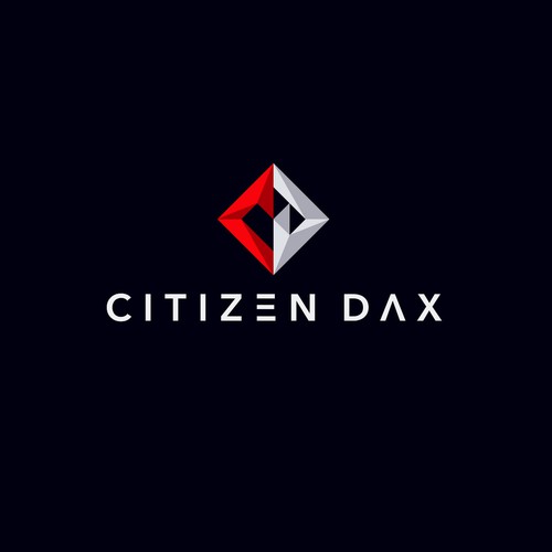 Video game logo with the title '«Citizen Dax» logo'