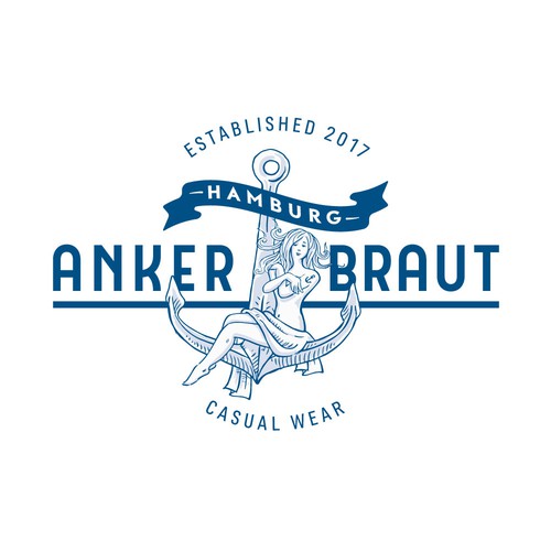 Anchor logo with the title 'Logo for a small fashion brand '